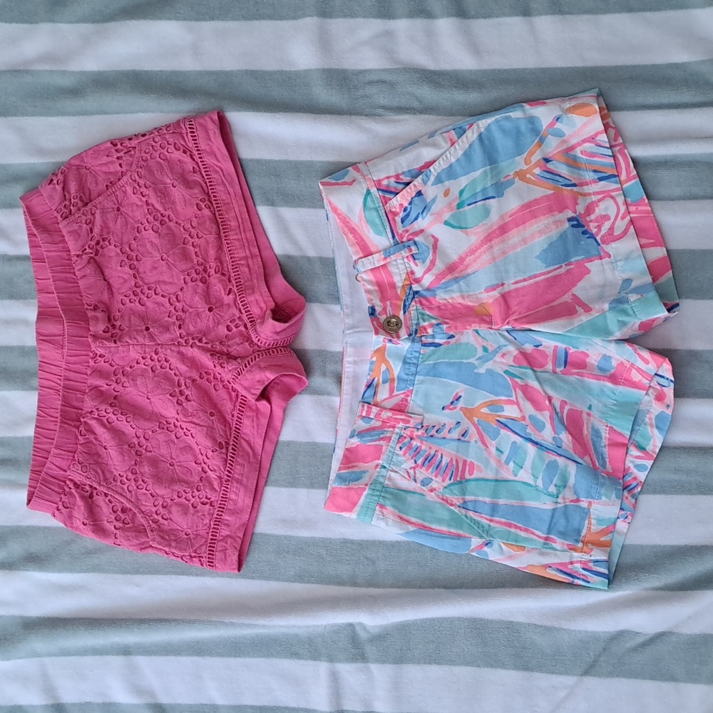 2 Pair Lilly Pulitzer shorts